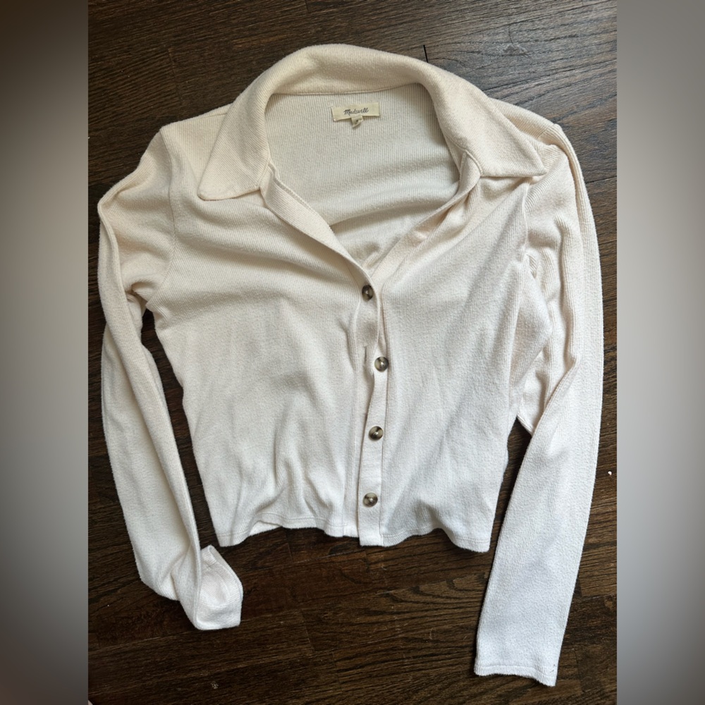 Madewell Crop Sweater